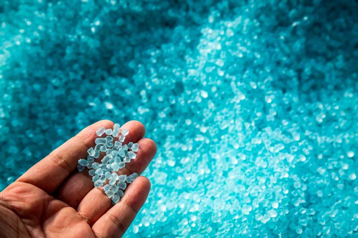 Plastic beads